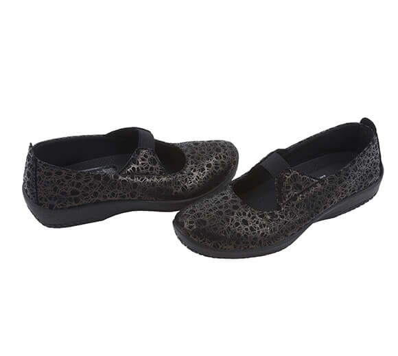 Leina - Lytech Slip-On Flat - Black Liho