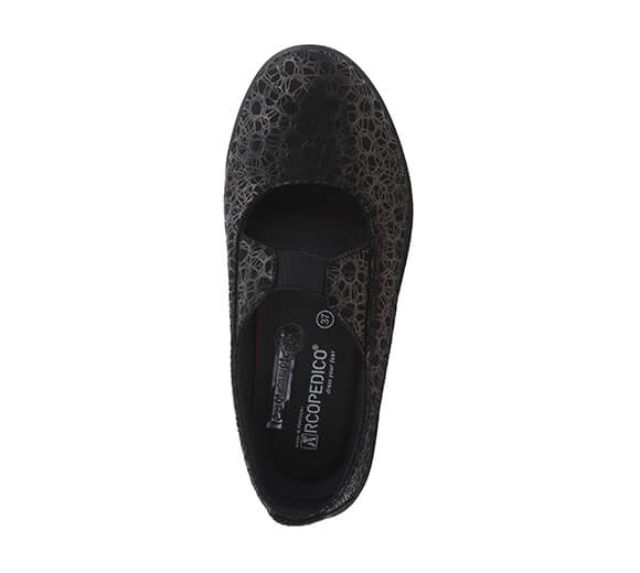 Leina - Lytech Slip-On Flat - Black Liho
