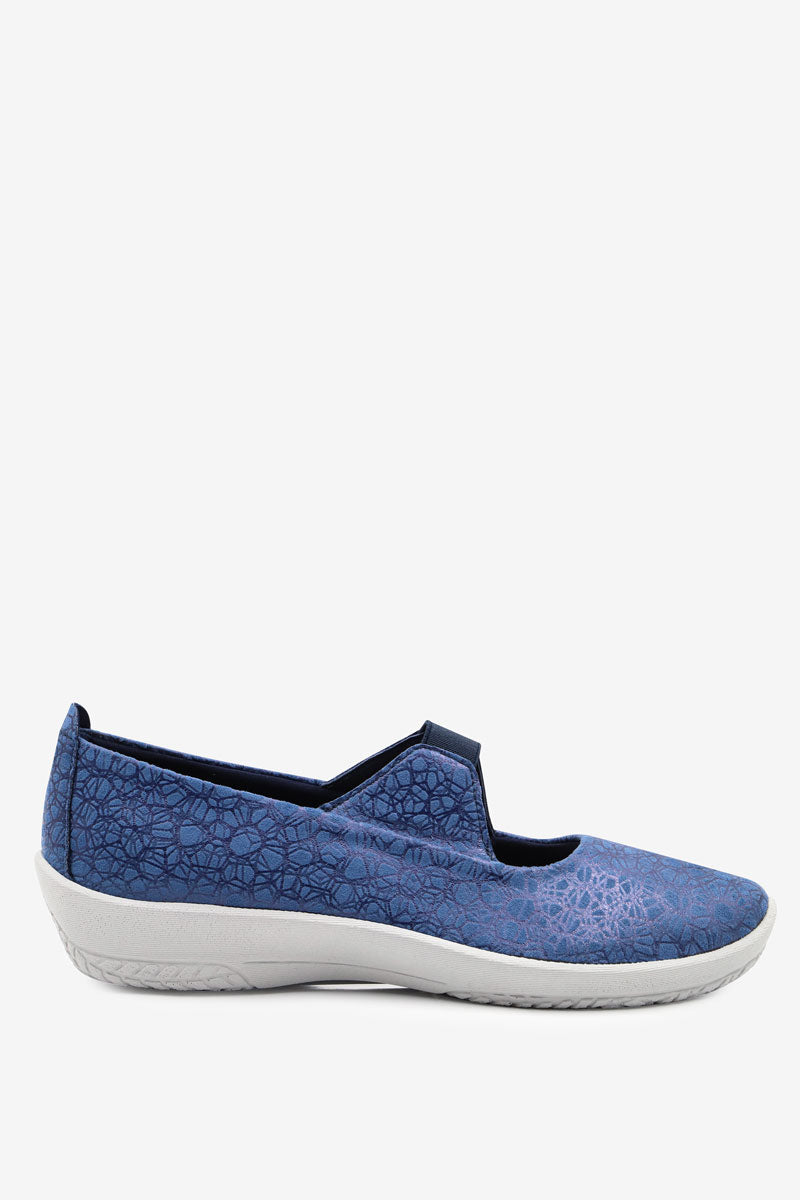 Leina - Lytech Slip-On Flat - Blue Liho