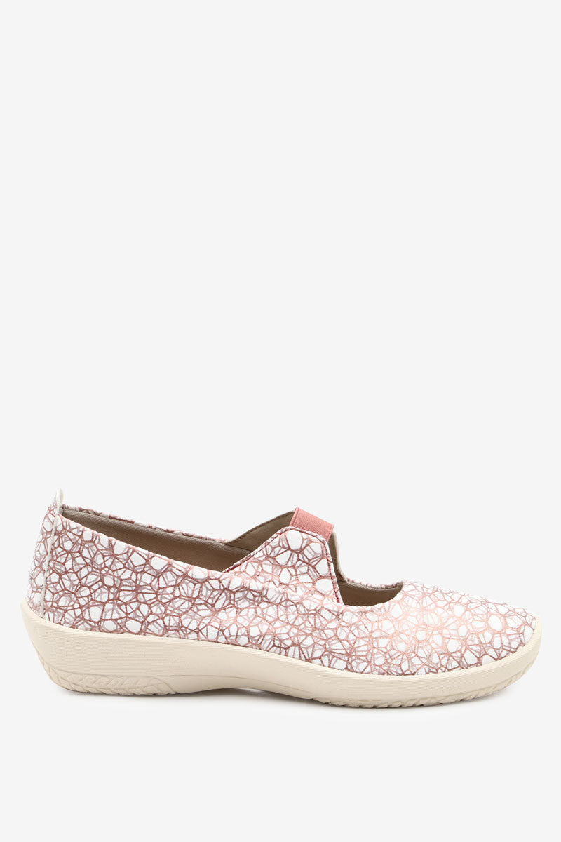 Leina - Lytech Slip-On Flat - White Liho
