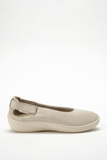 Jasmund Seashell - Printed Lytech Ballerina Flat - Sahara