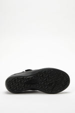 Minami Seashell - Dual-Strap Lytech Mary Jane - Black