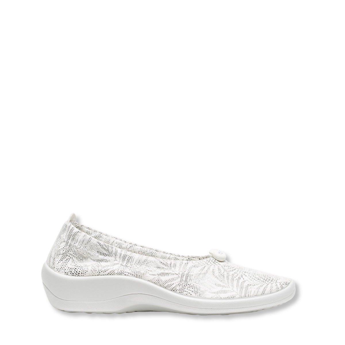 Cabrera Palm - Lytech Ballerina Flat - White
