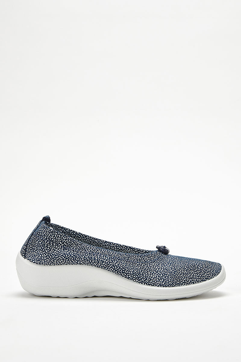 Cabrera Seashell - Lytech Ballerina Flat - Navy
