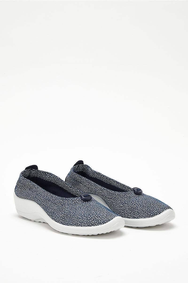 Cabrera Seashell - Lytech Ballerina Flat - Navy
