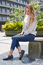 Thy - Lytech Nubuck Mary Jane - Navy