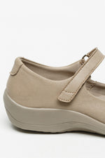 Thy - Lytech Nubuck Mary Jane - Taupe