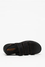 Stelvio - Adjustable Lytech Walking Sandal - Black
