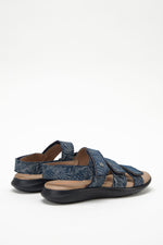 Stelvio - Adjustable Lytech Walking Sandal - Cobalt Palm