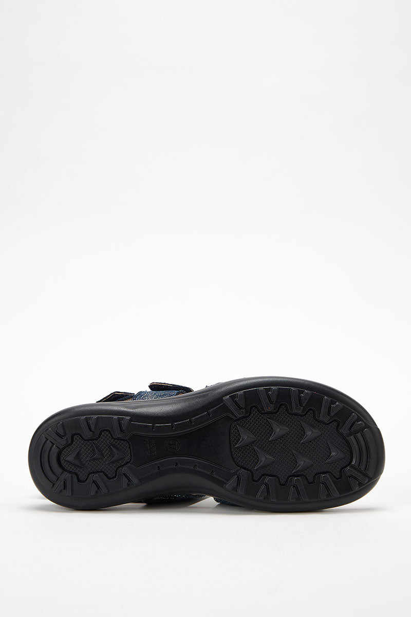 Stelvio - Adjustable Lytech Walking Sandal - Cobalt Palm
