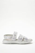 Stelvio - Adjustable Lytech Walking Sandal - White Palm