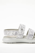 Stelvio - Adjustable Lytech Walking Sandal - White Palm