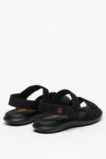 Corbett - Adjustable Lytech Walking Sandal - Black