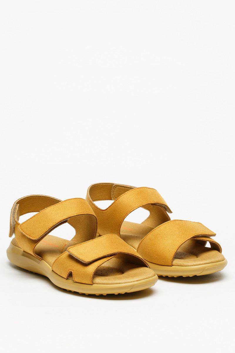 Corbett - Adjustable Lytech Walking Sandal - Mustard