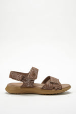 Corbett Palm - Printed Lytech Walking Sandal - Cocoa