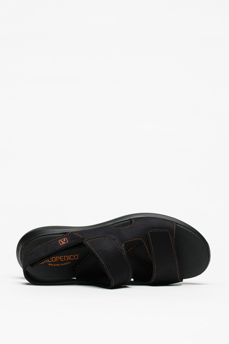 Sumava - Adjustable Lytech Walking Sandal - Black