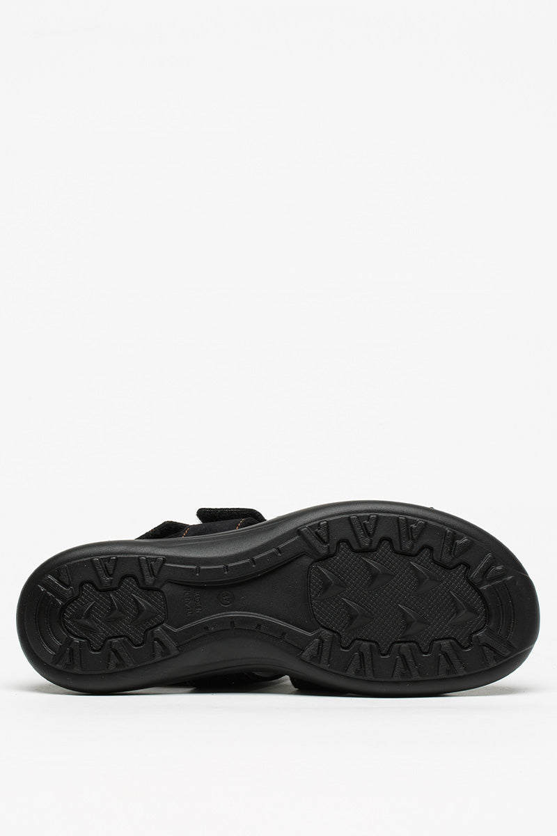 Sumava - Adjustable Lytech Walking Sandal - Black