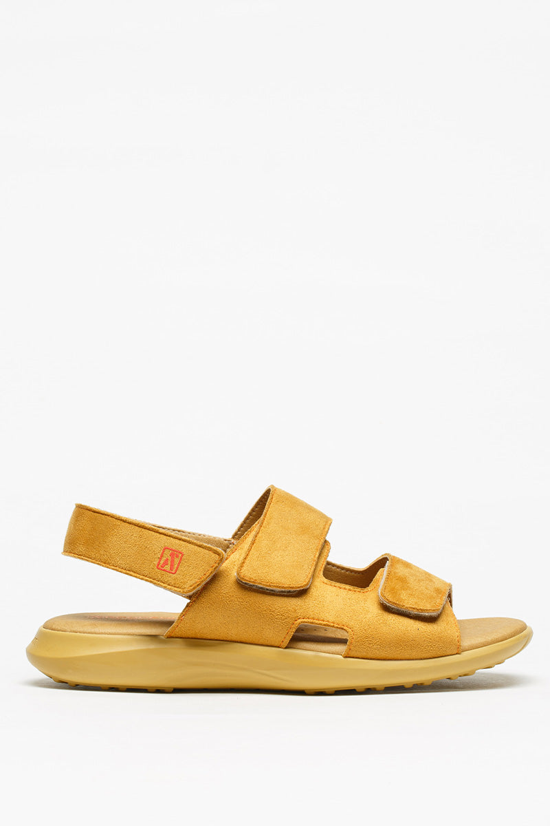 Sumava - Adjustable Lytech Walking Sandal - Mustard