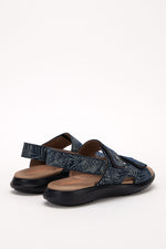 Sumava Palm - Printed Lytech Walking Sandal - Cobalt