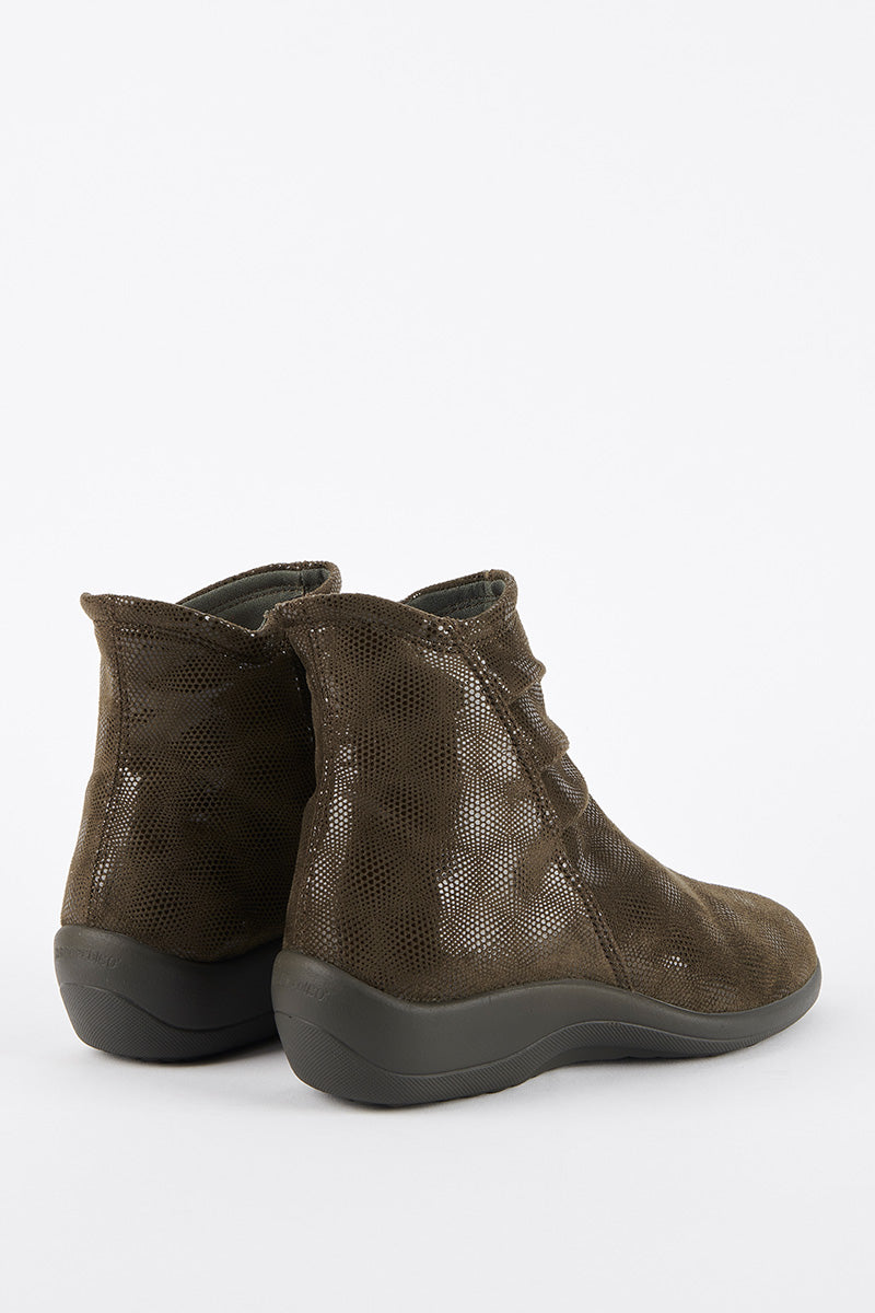 Paluma Stardust - Printed Lytech Scrunch Bootie - Olive