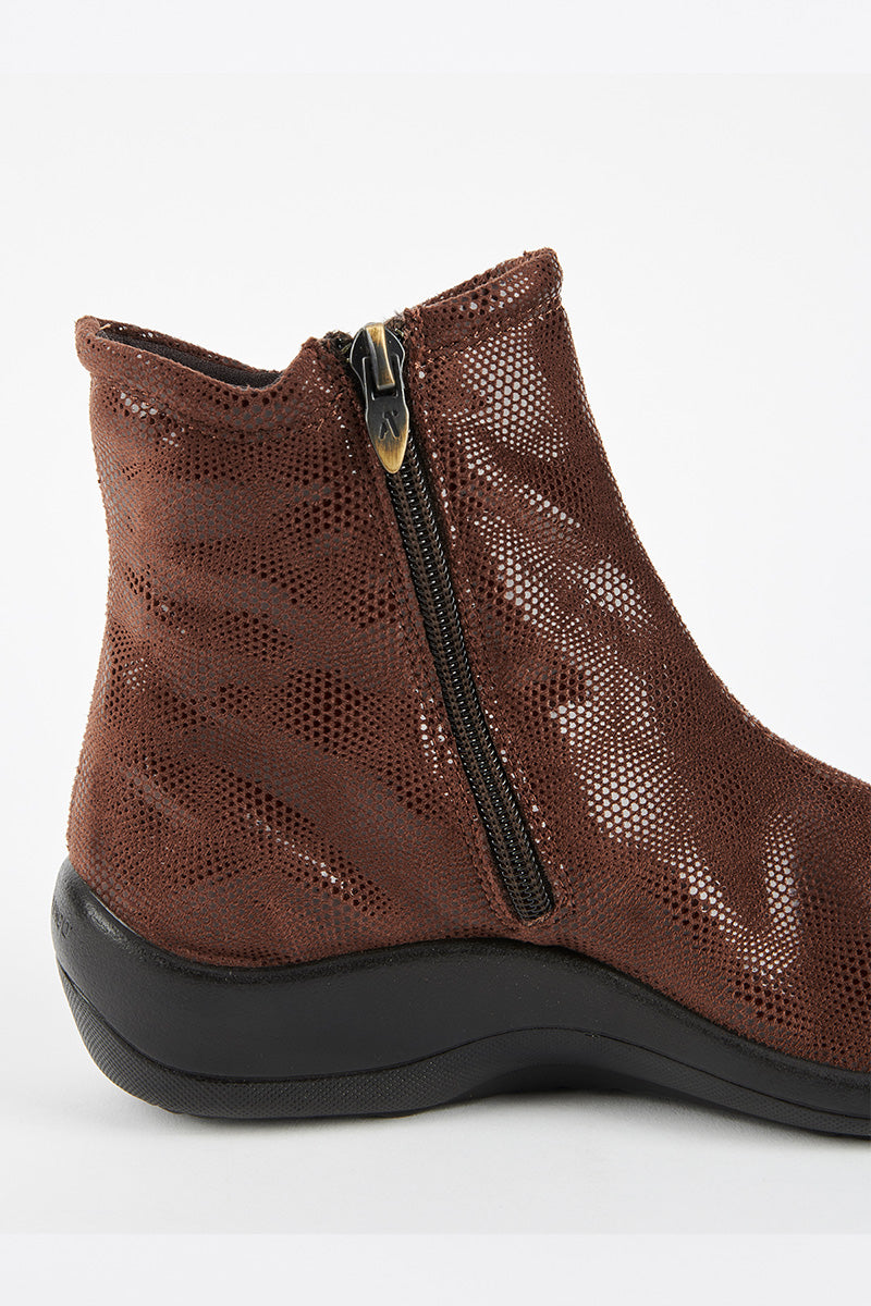 Paluma Stardust - Printed Lytech Scrunch Bootie - Brown