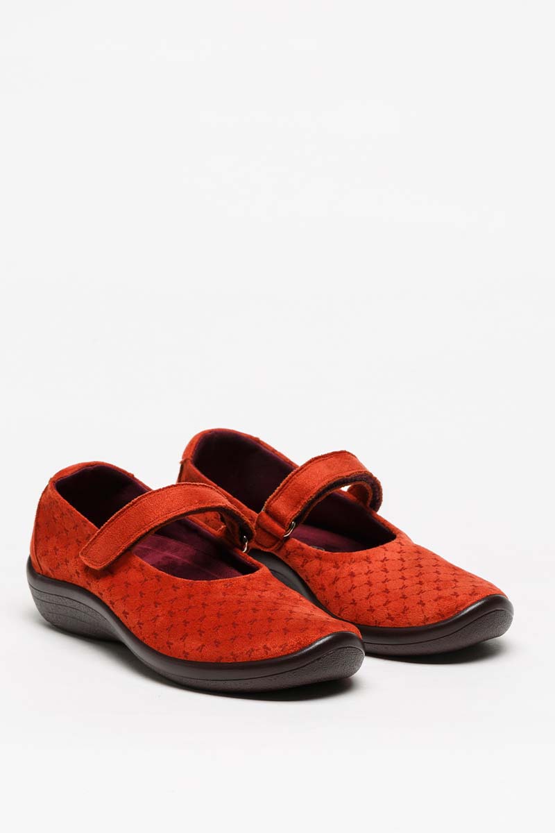 Estrela A - Embossed Lytech Mary Jane - Arabesque