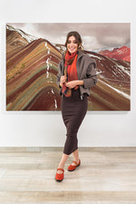 Estrela A - Embossed Lytech Mary Jane - Arabesque