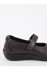 Estrela Stardust - Printed Lytech Mary Jane - Deep Gray