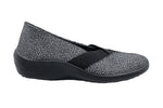 Acadia Seashell - Printed Lytech Slip-On - Black