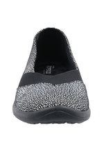 Acadia Seashell - Printed Lytech Slip-On - Black