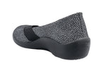 Acadia Seashell - Printed Lytech Slip-On - Black