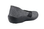 Acadia Seashell - Printed Lytech Slip-On - Black