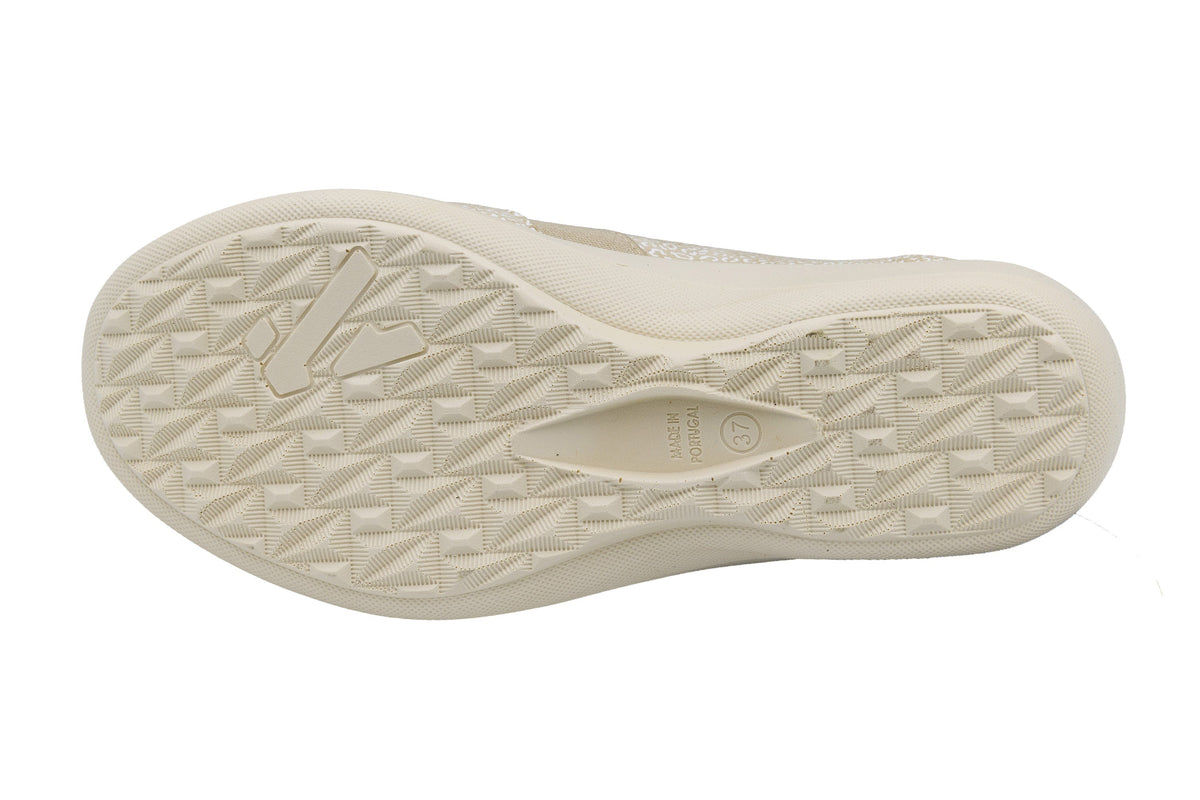 Acadia Seashell - Printed Lytech Slip-On - Sahara
