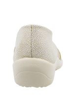 Acadia Seashell - Printed Lytech Slip-On - Sahara