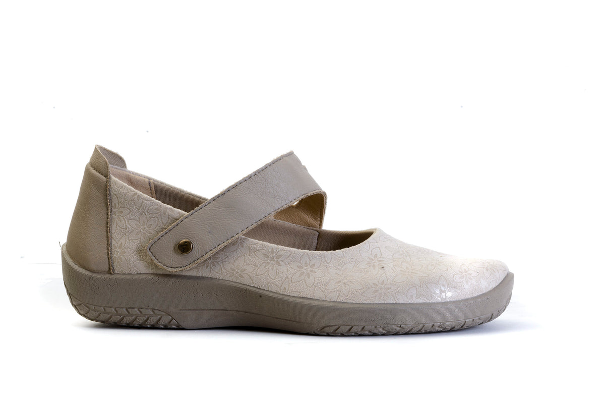 Cosmo Agatha - Lytech Asymmetric Strap Mary Jane - Taupe