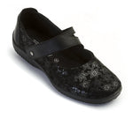 Cosmo Agatha - Lytech Asymmetric Strap Mary Jane - Black