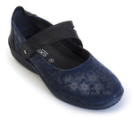 Cosmo Agatha - Lytech Asymmetric Strap Mary Jane - Navy