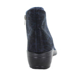 Stara - Lytech Ankle Bootie - Navy Bengal Microsuede