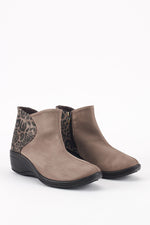 Stara - Lytech Ankle Bootie - Marengo Bengal Microsuede