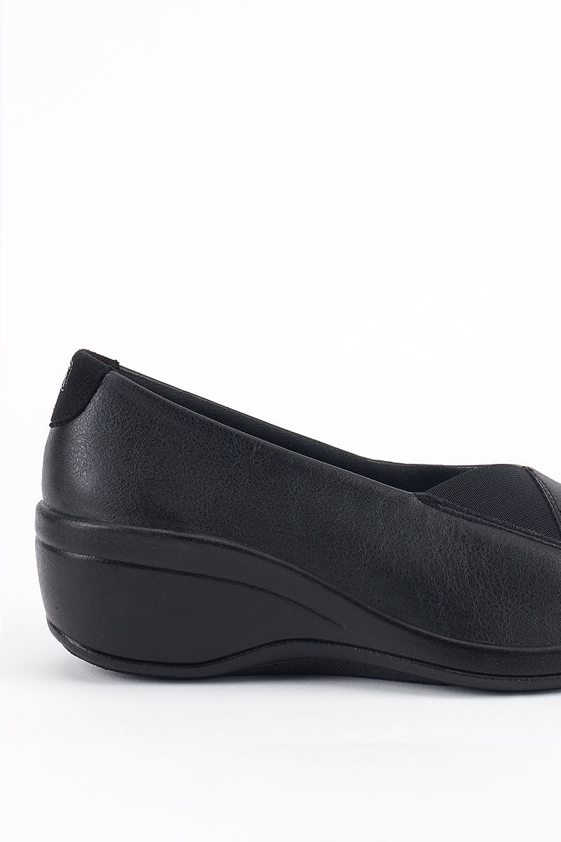 Tejo - Lytech SlipOn Wedge - Black Combi