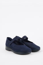 Pico - Adjustable Nubuck Mary Jane - Blue