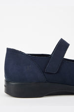Pico - Adjustable Nubuck Mary Jane - Blue