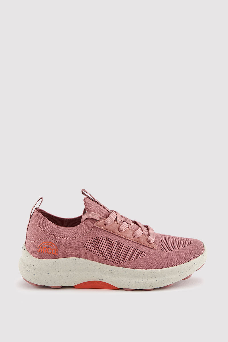 ARCO 2 - Unisex Lace-Up Performance Sneaker - Rose