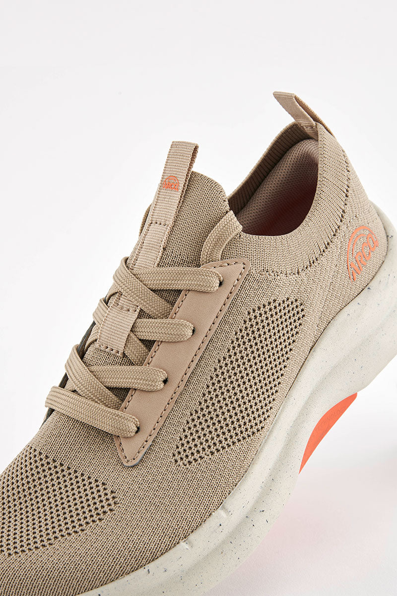 ARCO 2 - Unisex Lace-Up Performance Sneaker - Taupe