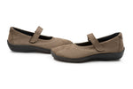 L18 - Lytech Quilted Mary Jane - Olive Suede