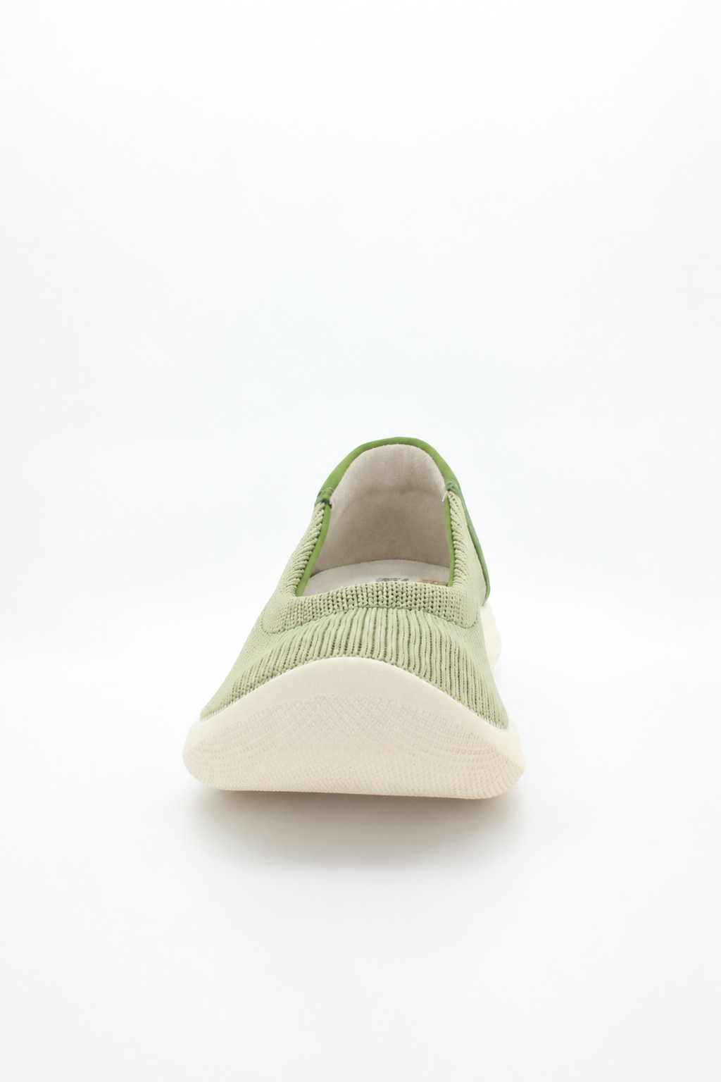 Thetis - Knit Slip-On Ballerina - Green Earth