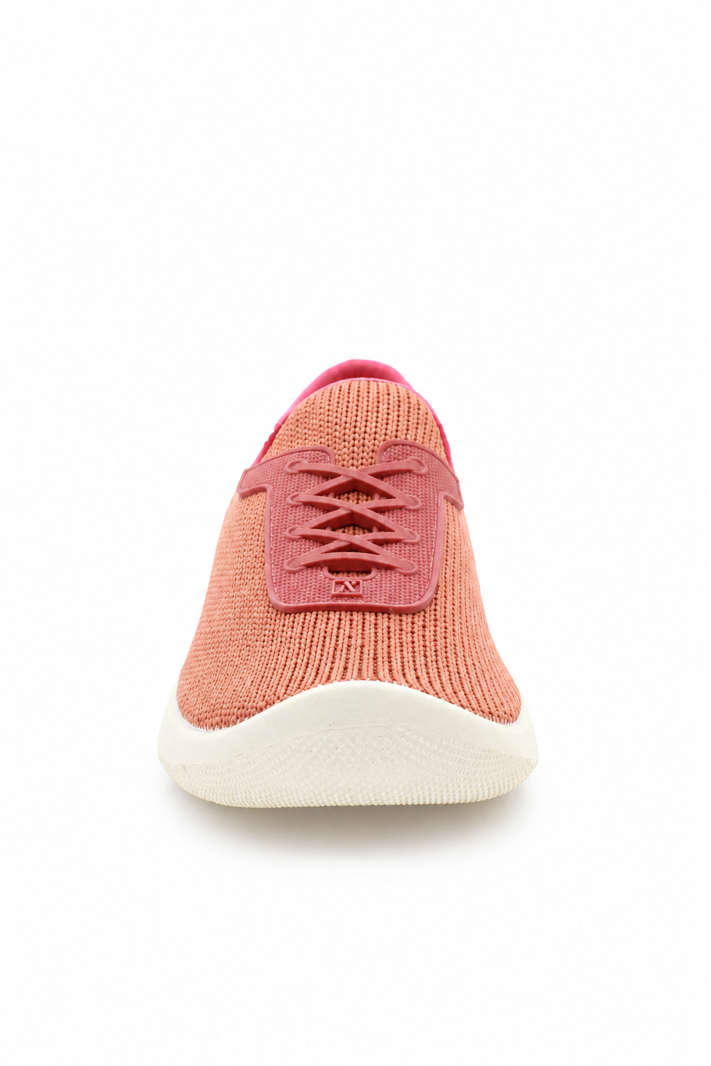 Ocean - Eco Knit Lace-Up Sneaker - Brick