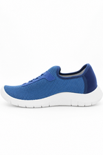 Ocean - Eco Knit Lace-Up Sneaker - Blue