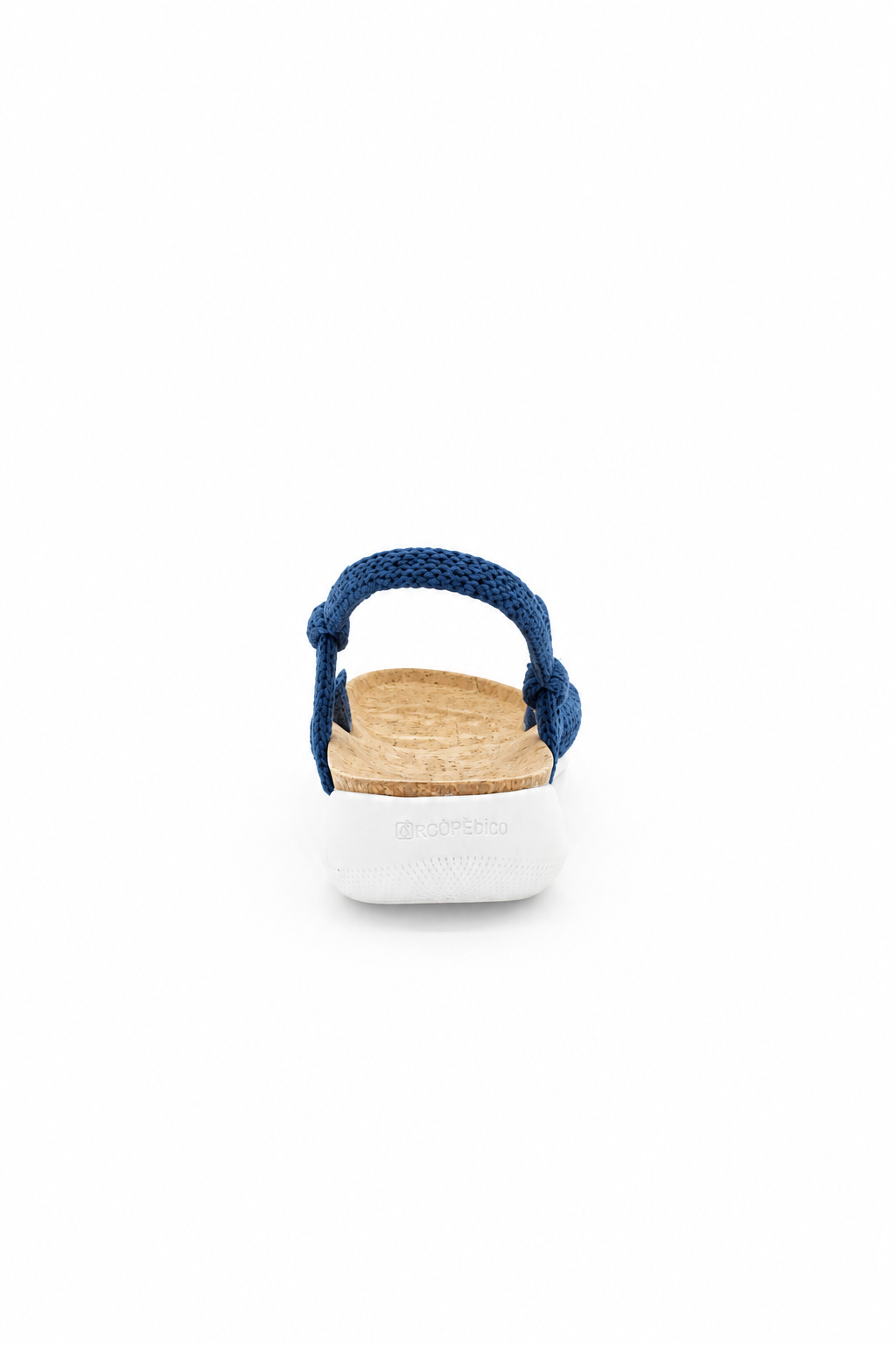 Arenal - Knit Cork Sandal - Denim