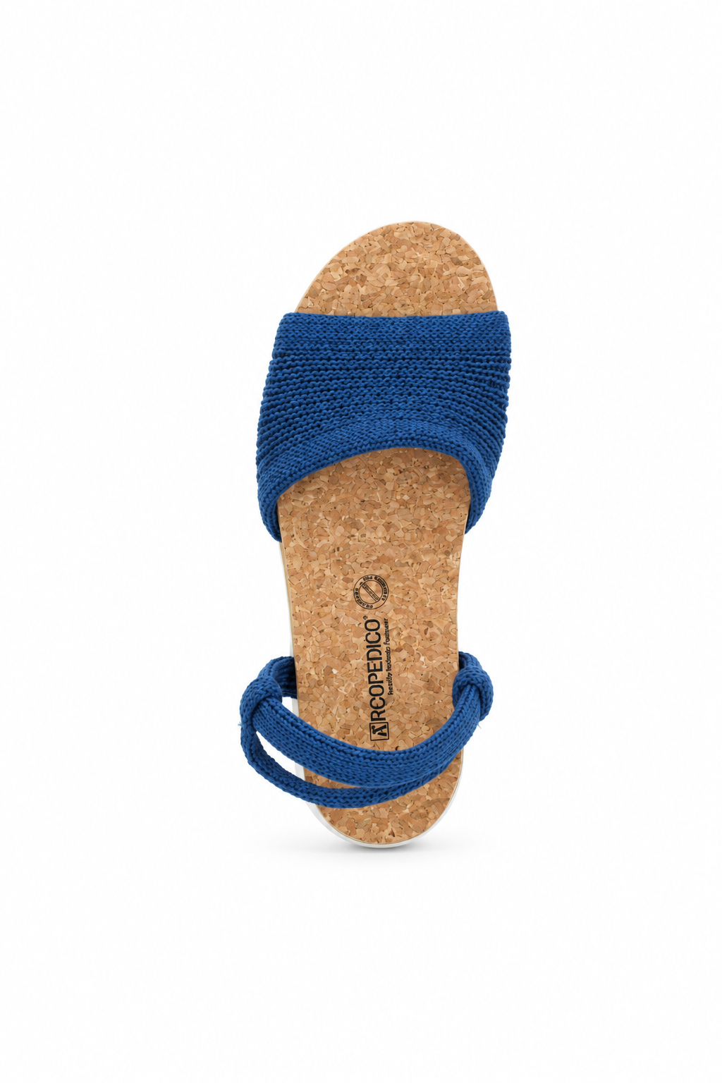 Arenal - Knit Cork Sandal - Denim